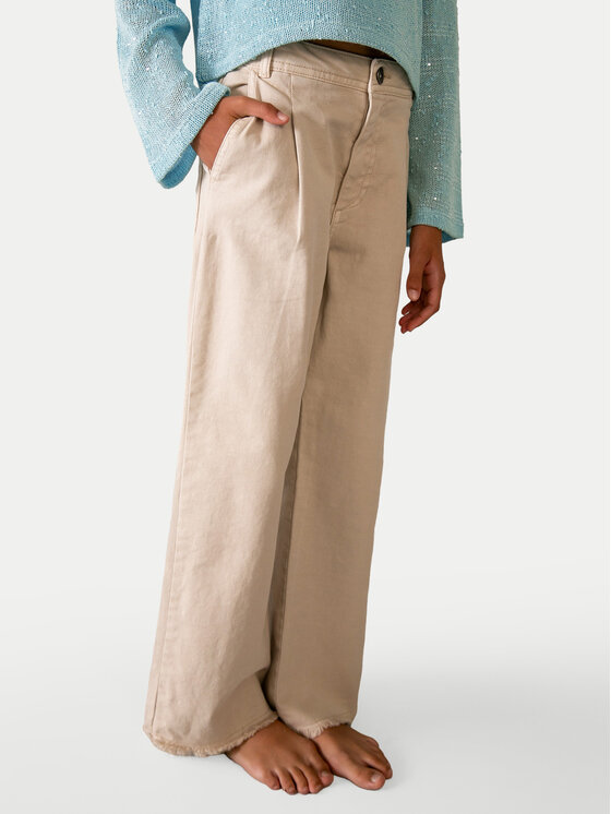 Mayoral Mayoral Jeans hlače 6549 Bež Regular Fit