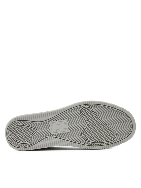 Tommy Jeans Tommy Jeans Сникърси Tjw Retro Basket Tonal Logo EN0EN02571 Сив