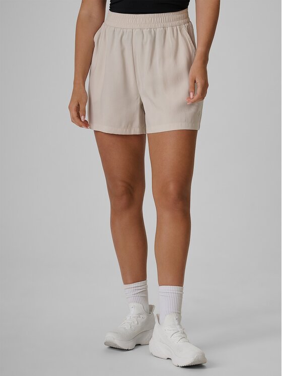 4F 4F Bavlnené šortky 4FRSS26TSHOF0933-12S Biela Regular Fit
