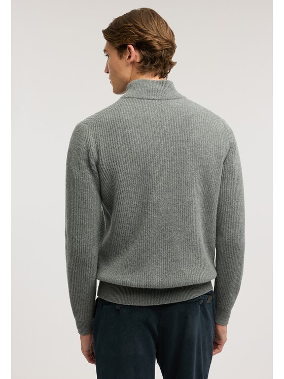 Trussardi Trussardi Kardigan M2448000304N0M3 Szary Regular Fit