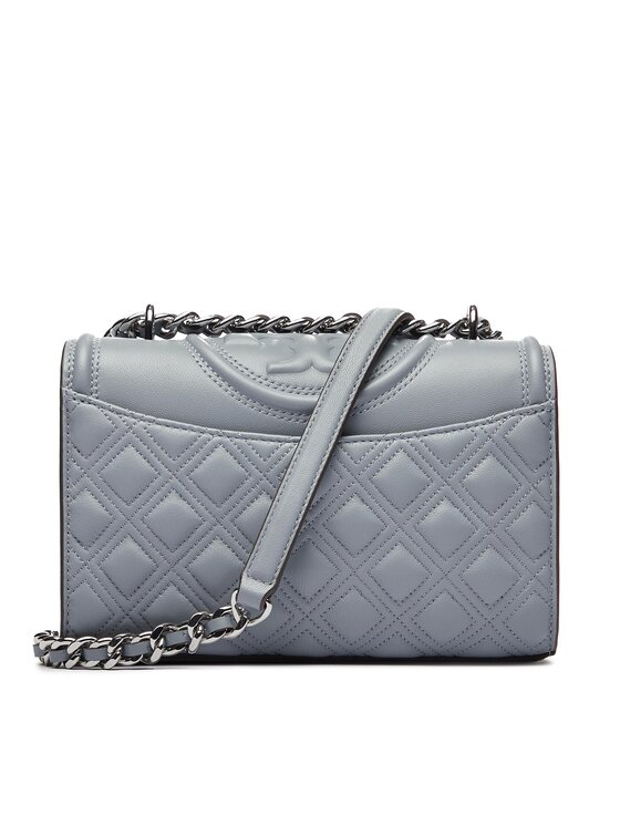 Tory Burch Tory Burch Torbica Flaming Small Convertible Shoulder Bag 75576 Plava