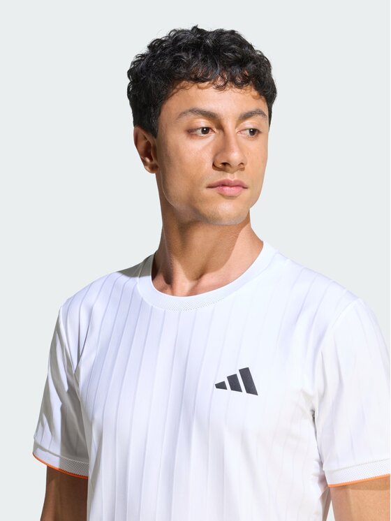 adidas adidas Koszulka techniczna 159390 Biały Slim Fit
