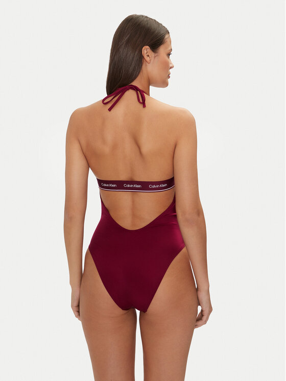 Calvin Klein Swimwear Calvin Klein Swimwear Jednodílné plavky KW0KW02733 Bordó