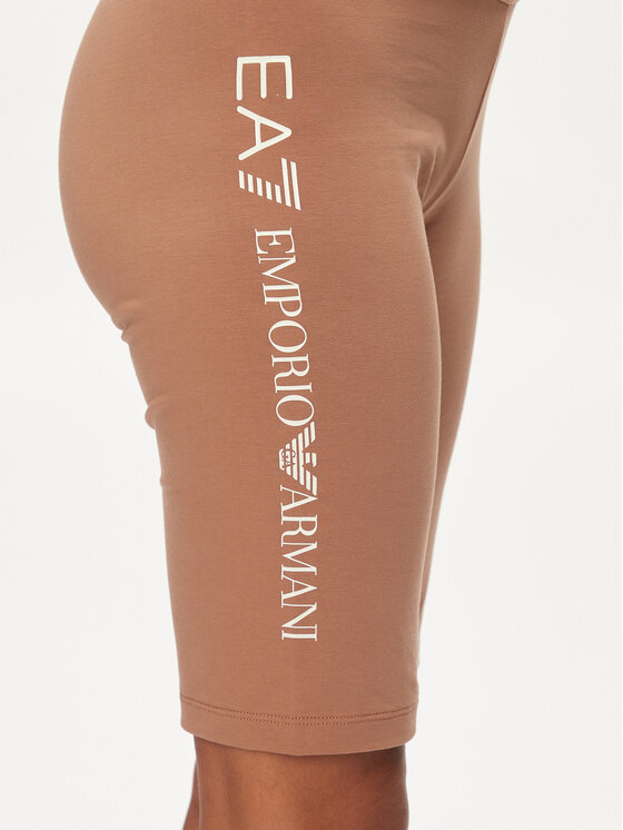 EA7 Emporio Armani EA7 Emporio Armani Športne kratke hlače 3DTS53 TJ01Z 1731 Rjava Regular Fit