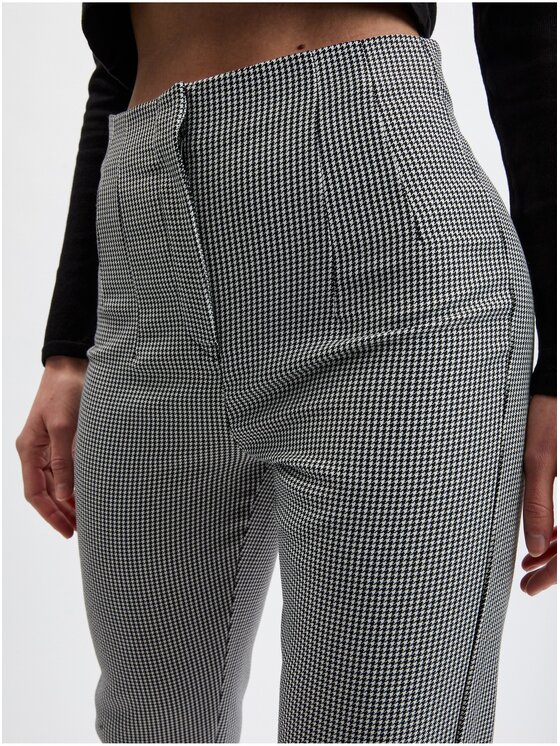 Orsay Orsay Spodnie damskie 356246660000__34 Czarny Cigarette Fit