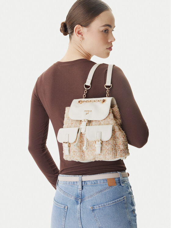 Guess Guess Rucksack J5BZ20 W4100 Écru