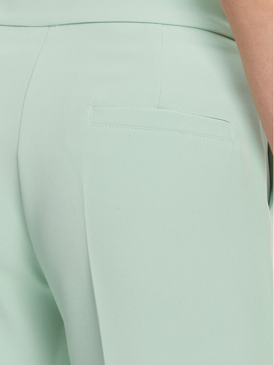 Maryley Maryley Текстилни панталони 25EB587/43SP Зелен Regular Fit