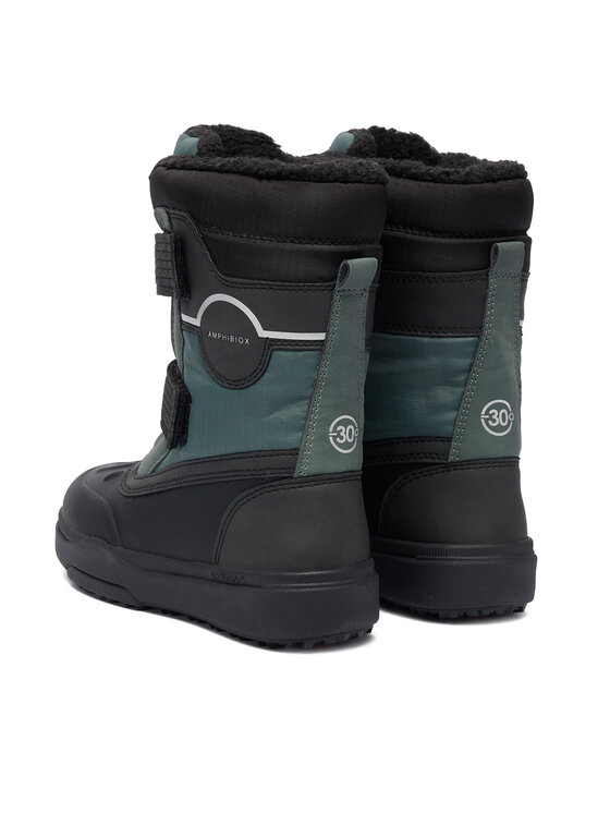 Geox Geox Snehule Junshee Pg A J46D8A-0MEFU C0498 S Čierna