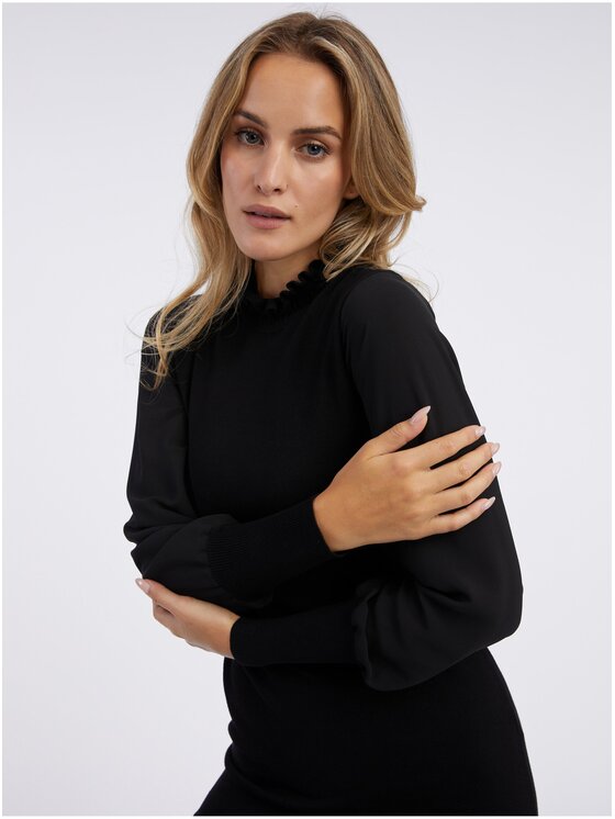 Orsay Orsay Sukienka 530415660000__S Czarny Regular Fit