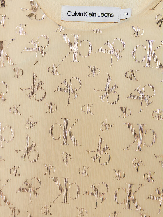 Calvin Klein Jeans Calvin Klein Jeans Hétköznapi ruha IN0IN00166 Bézs Regular Fit