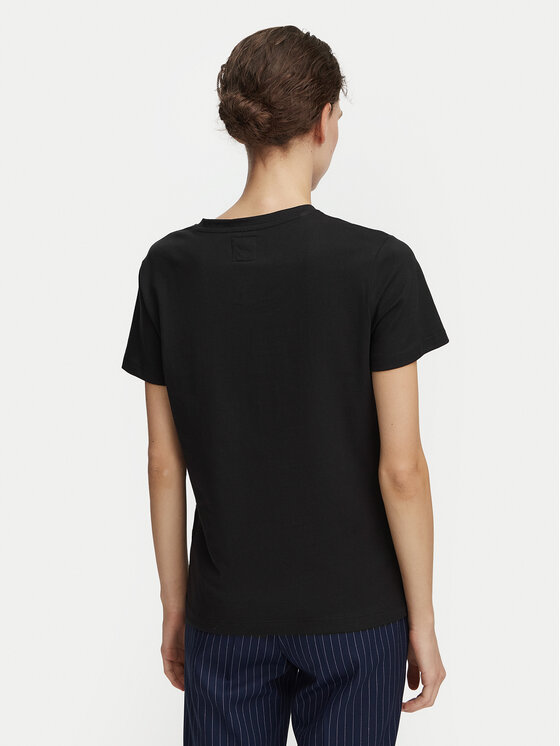 Beverly Hills Polo Club Beverly Hills Polo Club Majica P-SS26W-TS516518 Črna Regular Fit