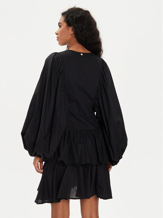 Liu Jo Liu Jo Rochie de zi MA4402 T5978 Negru Regular Fit