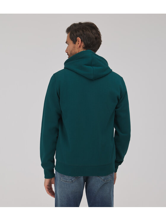 Lee Cooper Lee Cooper Bluza NORMAN Zielony Regular Fit