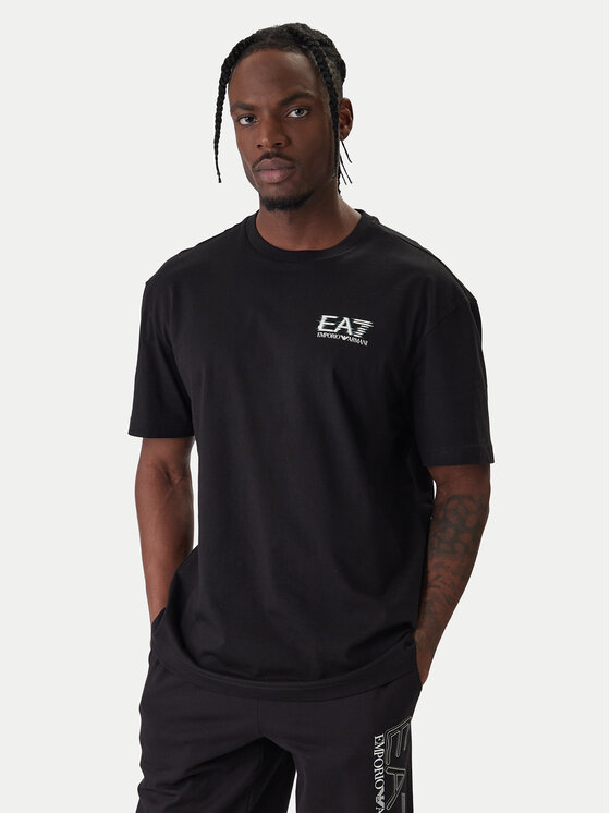 EA7 Emporio Armani EA7 Emporio Armani T-Shirt 7M001327 AF17789 UC001 Schwarz Relaxed Fit