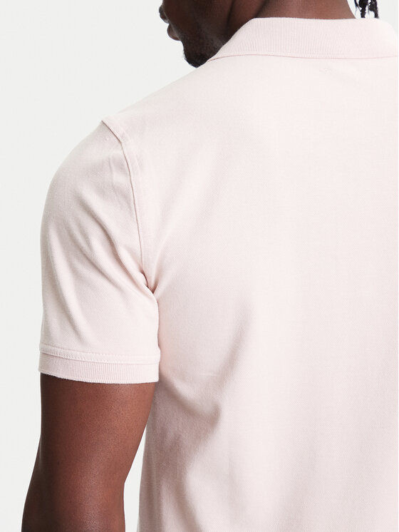 United Colors Of Benetton United Colors Of Benetton Polo 3WG9U301Z Ružičasta Slim Fit