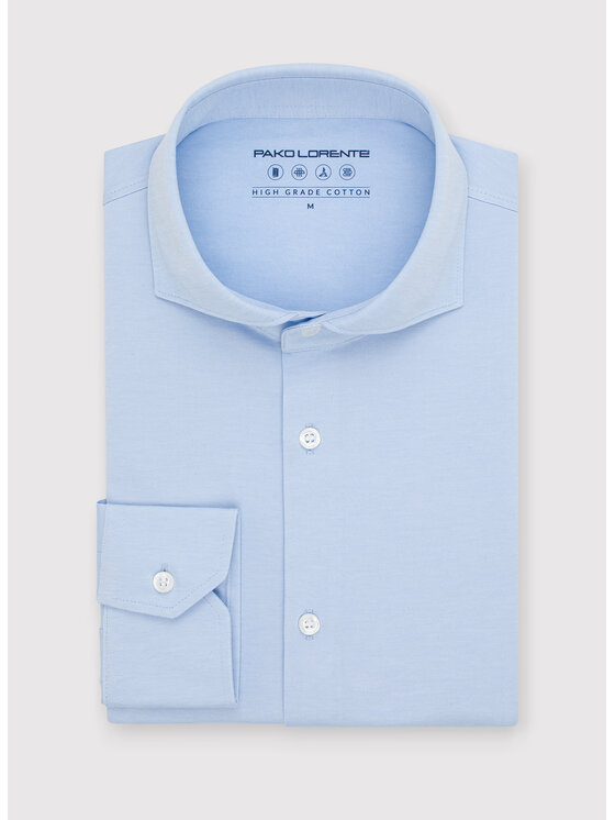 Pako Lorente Pako Lorente Koszula P24SF-1X-035 Błękitny Classic Fit