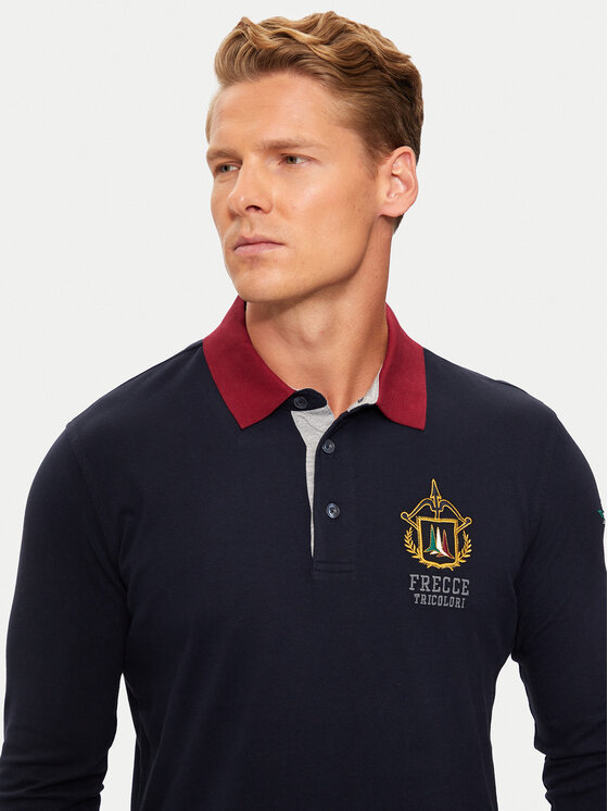 Aeronautica Militare Aeronautica Militare Polo 242PO1813J564 Blu scuro Regular Fit