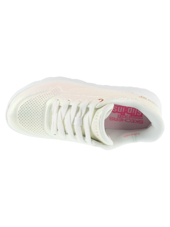 Skechers Skechers Sneakersy Uno Lite Ease Slip-ins Biały