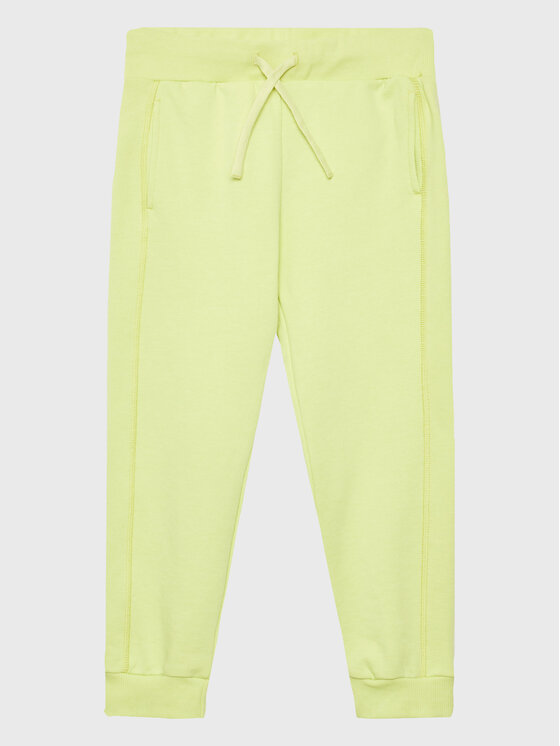 United Colors Of Benetton Pantaloni trening 3UHRCF02N Galben Regular Fit