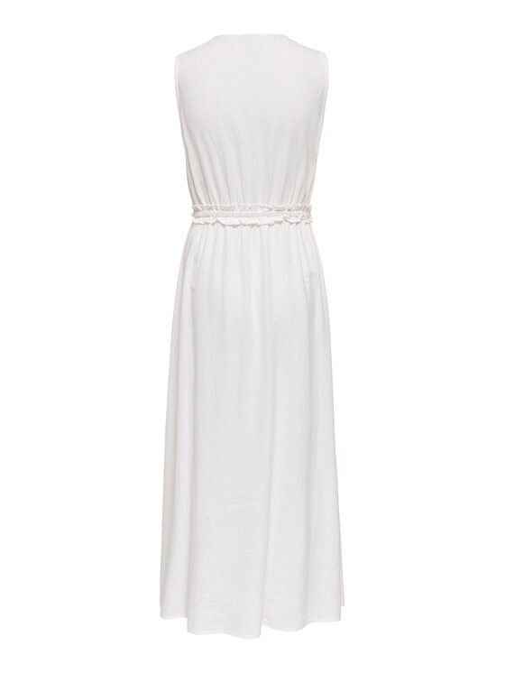 ONLY ONLY Φόρεμα καλοκαιρινό Goa 15363694 Λευκό Regular Fit