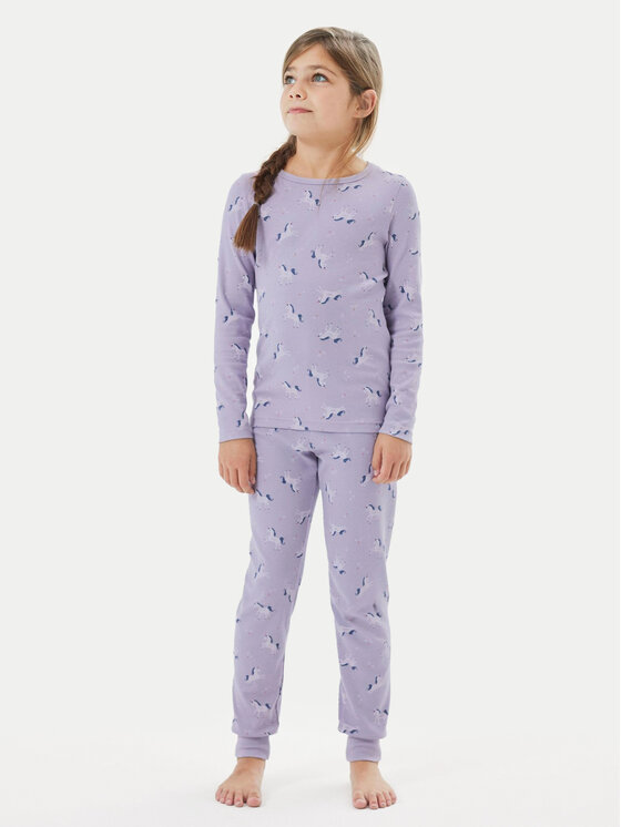 NAME IT NAME IT Πιτζάμα 13221101 Μωβ Regular Fit