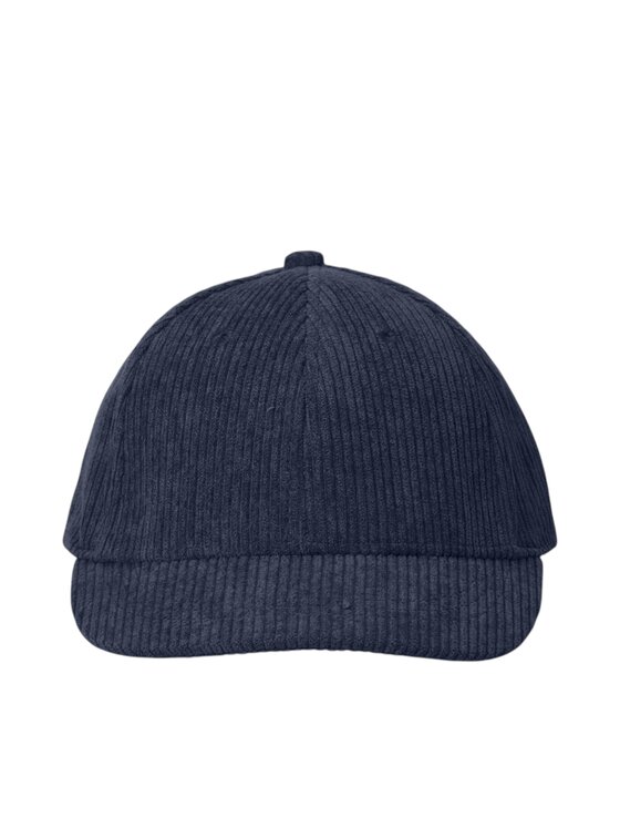 BabyMocs BabyMocs Czapka Baseball Cap - Curdoroy' Granatowy