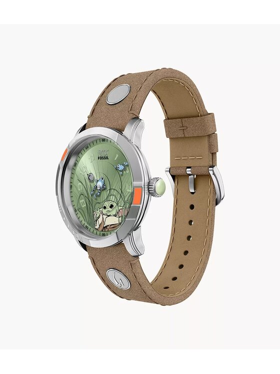 Fossil Fossil Zegarek LE1244SET Brązowy