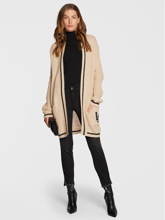 Cardigan 5F2015 MA23L Beige Regular Fit