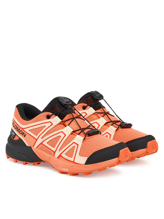 Salomon Salomon Trekkingi Speedcross Waterproof L47733600 Pomarańczowy