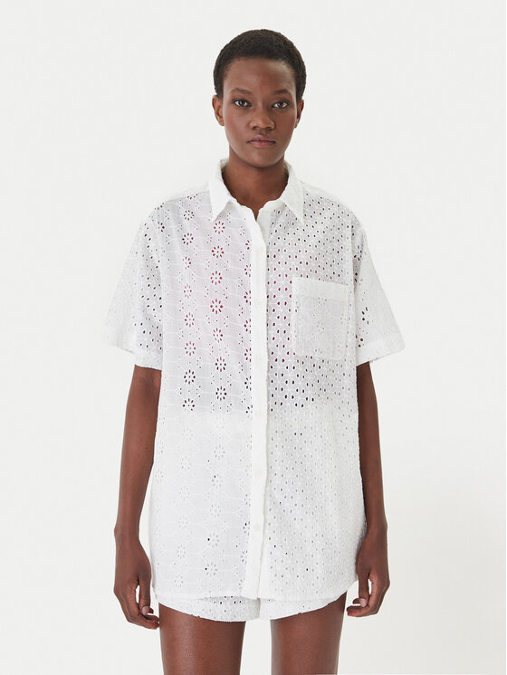 LAUREN RALPH LAUREN LAUREN RALPH LAUREN Košile 21484383 Bílá Relaxed Fit
