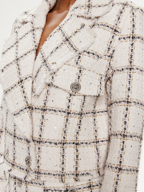 Bruuns Bazaar Bruuns Bazaar Giacca da abito Nanya BBW3790 Bianco Regular Fit