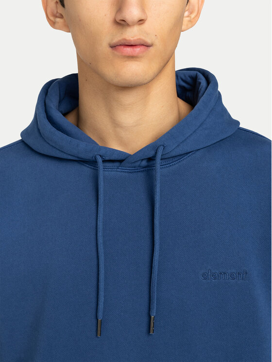 Element Element Sweatshirt Lowcase Pigment Po ELYFT00173 Blau Relaxed Fit