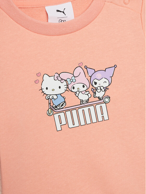 Puma Puma Tepláková souprava PUMA X Hello Kitty And Friends Minicats 630065 Korálová Regular Fit