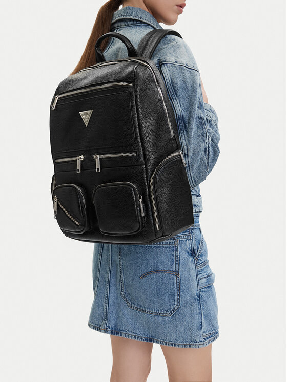 Guess Jeans Plecak CWBEO-GUESS-B-006-09 Czarny
