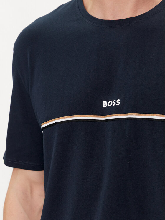 BOSS Boss T-Shirt Unique 50515395 Tmavomodrá Regular Fit
