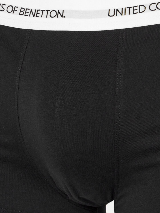 United Colors Of Benetton United Colors Of Benetton 3er-Set Boxershorts 3OP82X00Y Schwarz