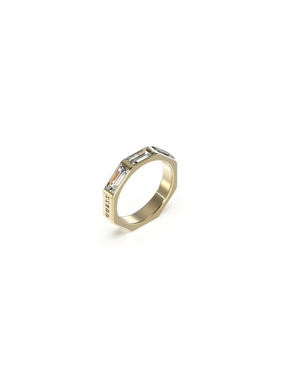 Guess Guess Pierścionek JUBR03174JWYG52 Złoty