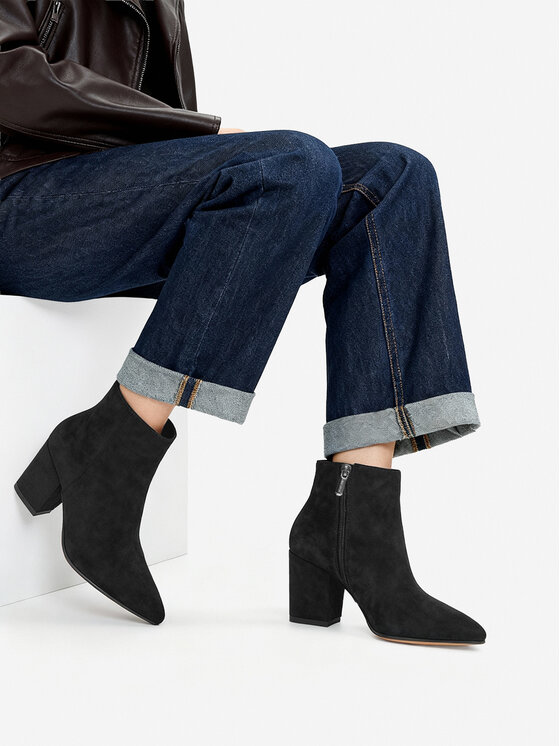 Nine West Nine West Botine CEO-ZAKIA-01 Negru