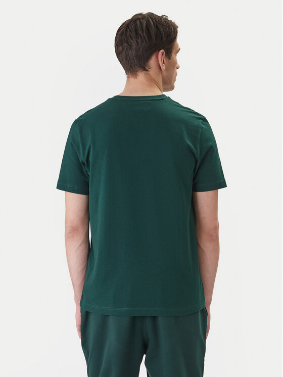 Tommy Hilfiger Tommy Hilfiger T-Shirt Ess Seasonal MW0MW39995 Πράσινο Regular Fit