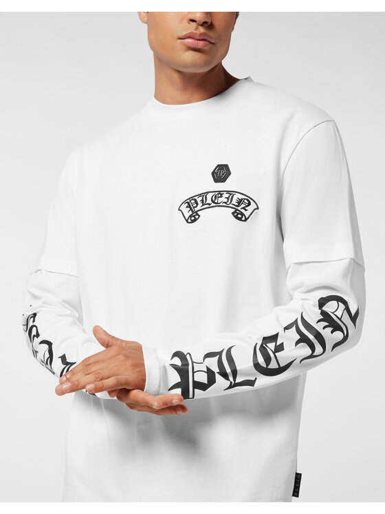 PHILIPP PLEIN PHILIPP PLEIN T-shirt 26203 Bianco Regular Fit