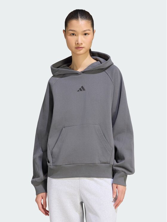 adidas adidas Bluza 164804 Szary Loose Fit