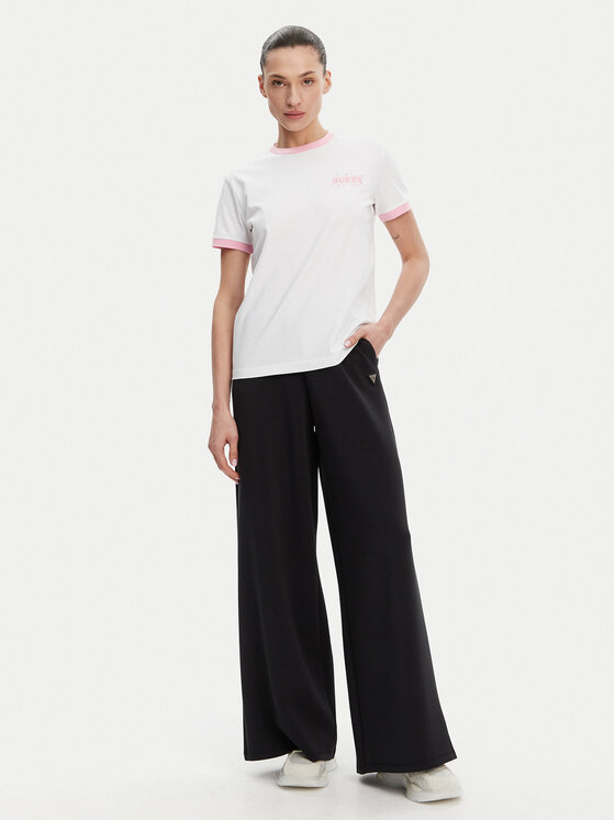 Guess Guess T-krekls V5GI11 I3Z14 Balts Regular Fit