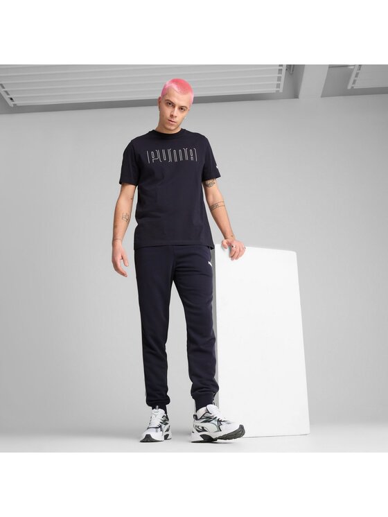 Puma Puma Spodnie dresowe 684621 Niebieski Regular Fit