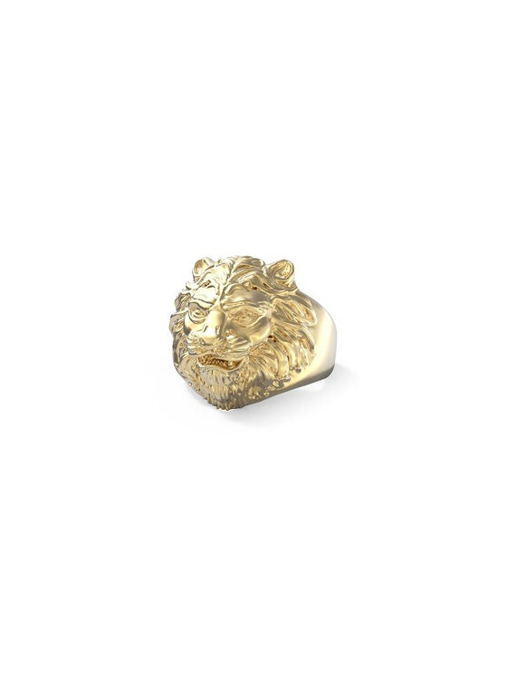 Guess Guess Pierścionek JUMR01307JWYG64 Złoty