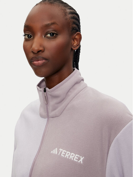 adidas adidas Felpa di pile Terrex Multi IZ3298 Viola Regular Fit