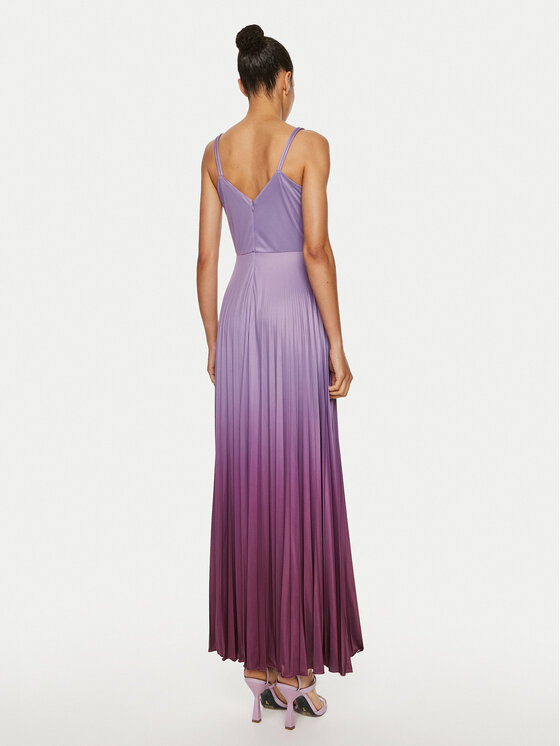 MAX&Co. MAX&Co. Večerna obleka Vivetta 2426626111200 Vijolična Regular Fit