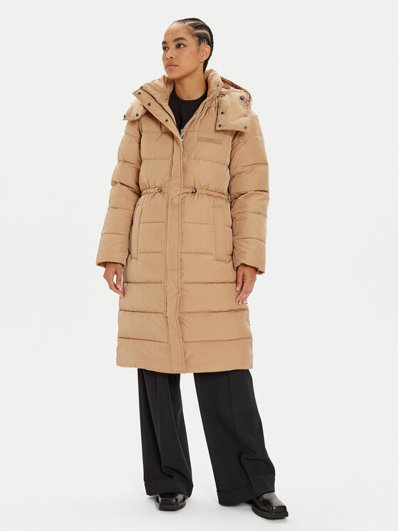 Calvin Klein Zimné bundy K20K207740 Béžová Regular Fit