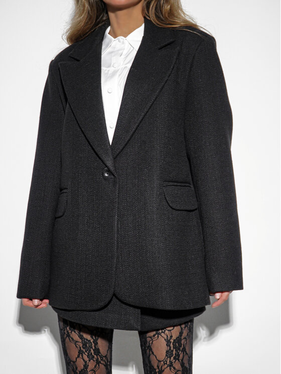 LilaLou LilaLou Garnitur Blair Czarny Regular Fit