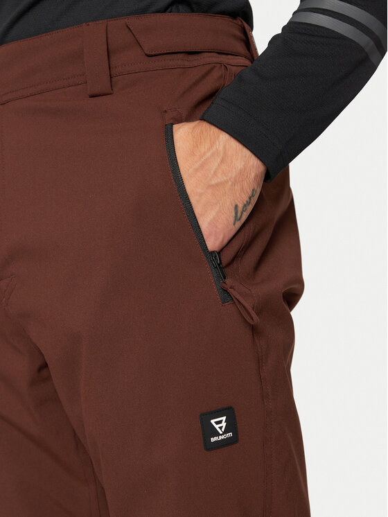 Brunotti Brunotti Гірськолижні штани Footrail 2421220069 Бордовий Regular Fit