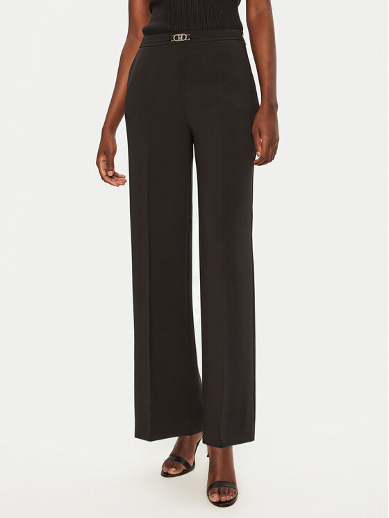 Marciano Guess Marciano Guess Pantaloni din material 5RGB02 7115A Negru Regular Fit